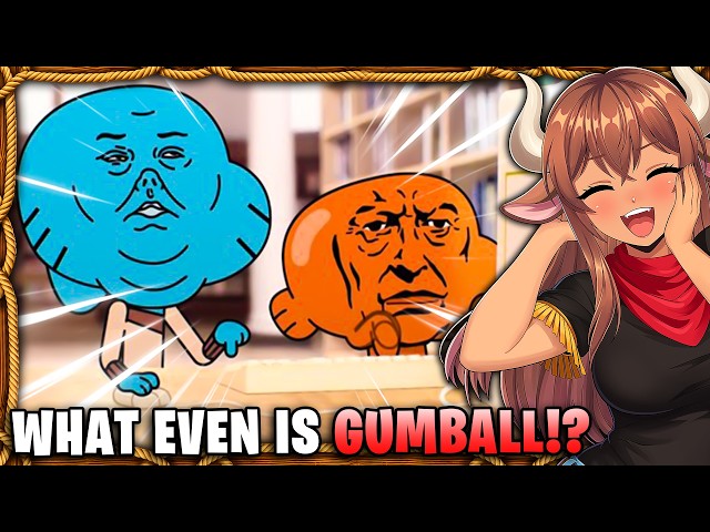 This Cartoon is ACTUALLY CURSED... 💀 | VTuber Reacts to Gumball for the First Time