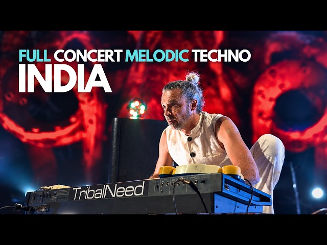 The Human Machine: FULL 1H Set in INDIA - Live Looping Melodic Techno