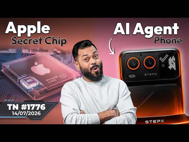 AI Agent Phone 🫢, Transparent iPhone Coming?, Crazy EV Tech, Apple Secret Chip,Pixel 11-#TTN1776