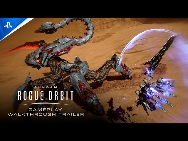 Gundam Rogue Orbit - Gameplay Walkthrough Trailer | PS5 Games
