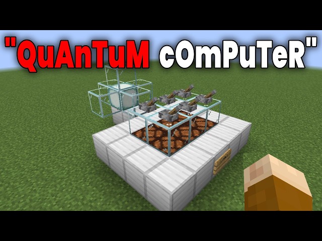 Building a Quantum Computer in Minecraft (then sending it to NASA)