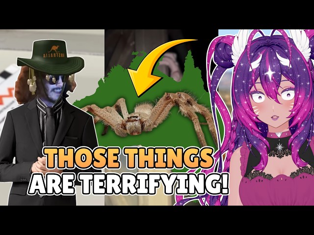 AUSTRALIA SPIDERS ARE TERRIFYING!! | Vtuber Reacts to More Parz for the First Time