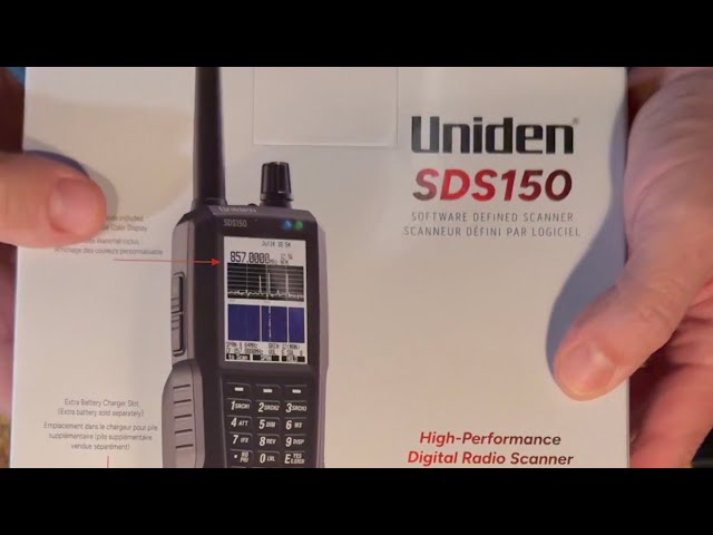 No Talking. Just Uniden’s Most Advanced Scanner Ever. SDS150 Unboxing