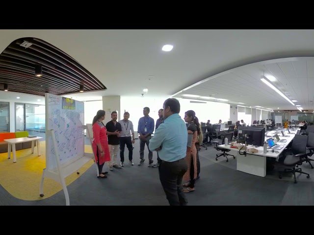 DXC Bengaluru Process Virtual Reality Demonstration - Scaled Agile for Payer Product Development