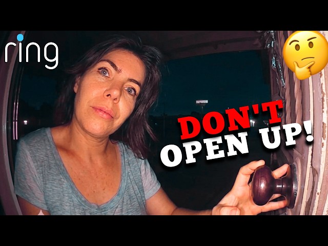 This Is Why You NEVER Let Strangers Inside! (Caught on Ring Doorbell)