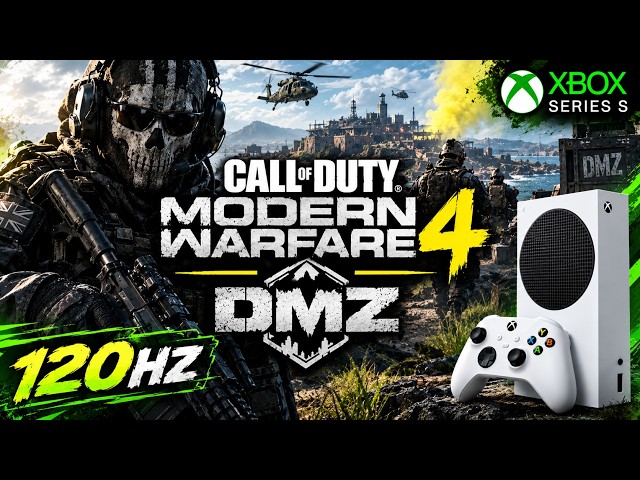 MW4 DMZ - Xbox Series S 120HZ - FPS Test