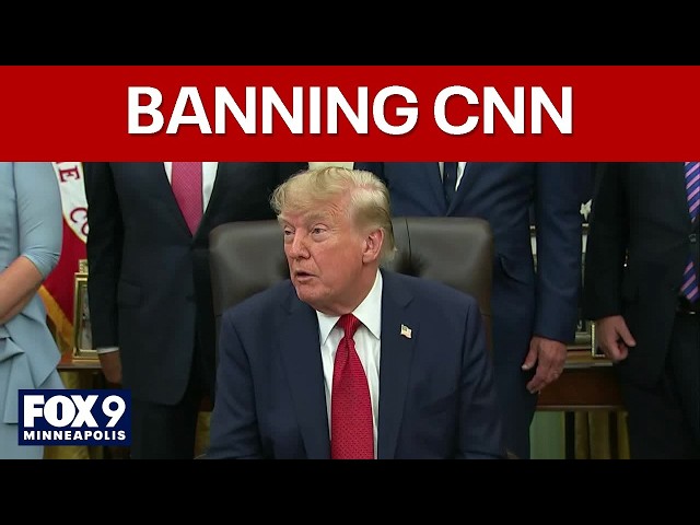 Trump plans to ban CNN, MS NOW and Politco at White House [FULL]
