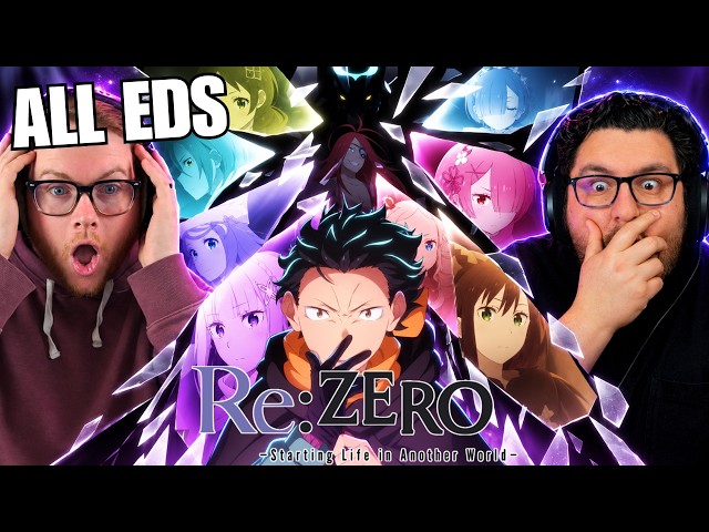 Are the endings BETTER!? Isekai NOOBS REACT to ALL Re:Zero Endings FOR THE FIRST TIME!! ☆⋆｡𖦹°‧★