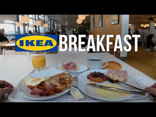 What I Had for Breakfast at IKEA Germany 🥐