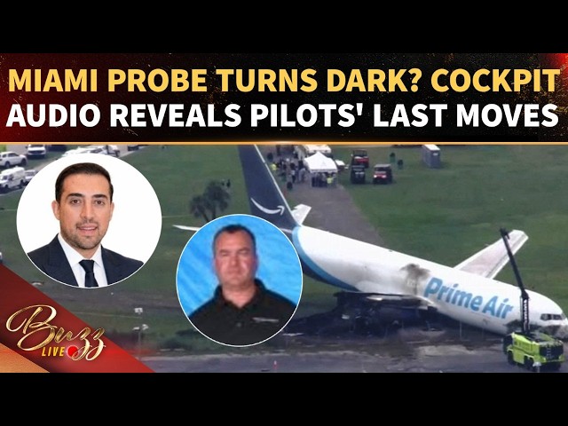 LIVE NOW | Miami CRASH Probe: COCKPIT AUDIO Reveals SHOCKING Clues? NTSB Probes Final Seconds