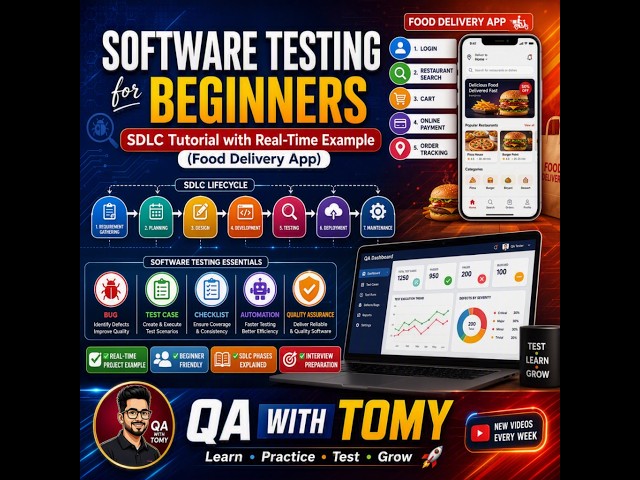 Software Testing for Beginners | SDLC Explained with Real-Time Example