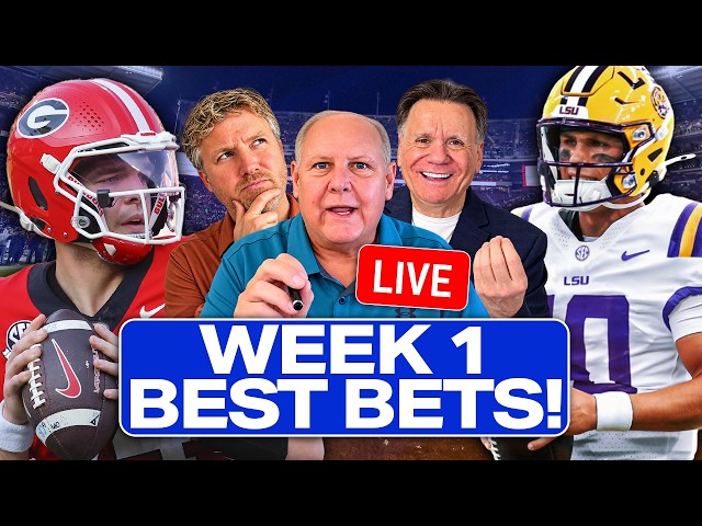 College Football Week 1 Picks & Best Bets | THE BLITZ LIVE 9/5