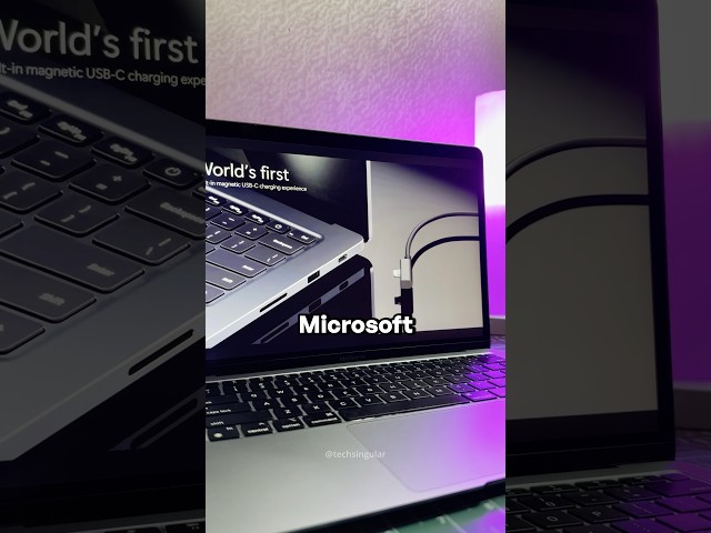Microsoft Made USB-C Magnetic On Surface Laptop Ultra 🤯