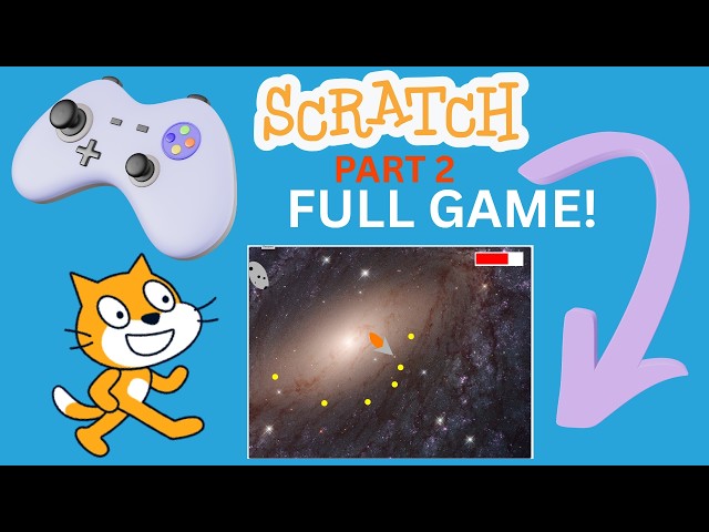BUILDING ASTEROIDS in SCRATCH!!! | Part 2