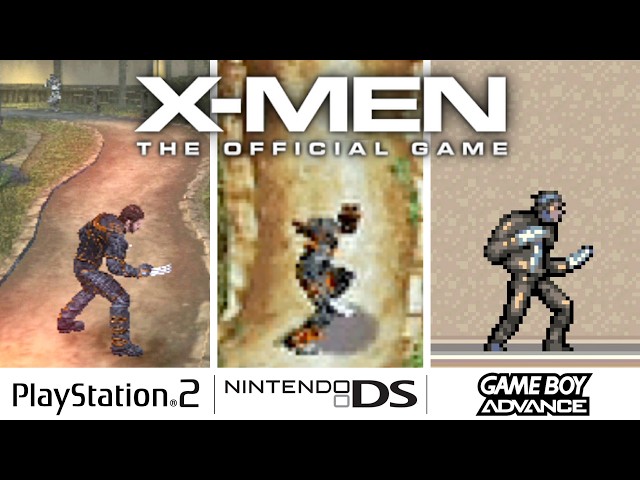 Comparing Every Version of X-Men: The Official Game