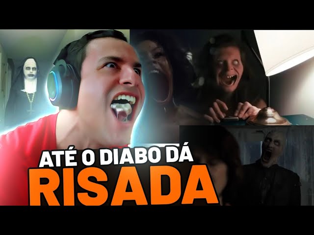 SUPER XANDÃO REAGINDO A VÍDEOS DE TERROR