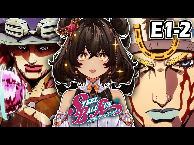 PEAK JOJO IS BACK 🔥 | FIRST TIME Watching JJBA Steel Ball Run - Episode 1 & 2 REACTION!