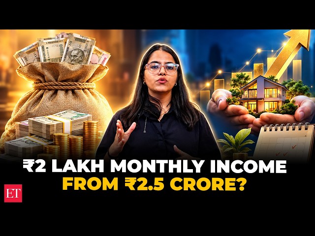 How to earn ₹2 lakh per month for 25 years from a ₹2.5 crore corpus?