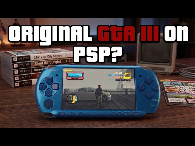 GTA 3 Port for Sony PSP. reVC