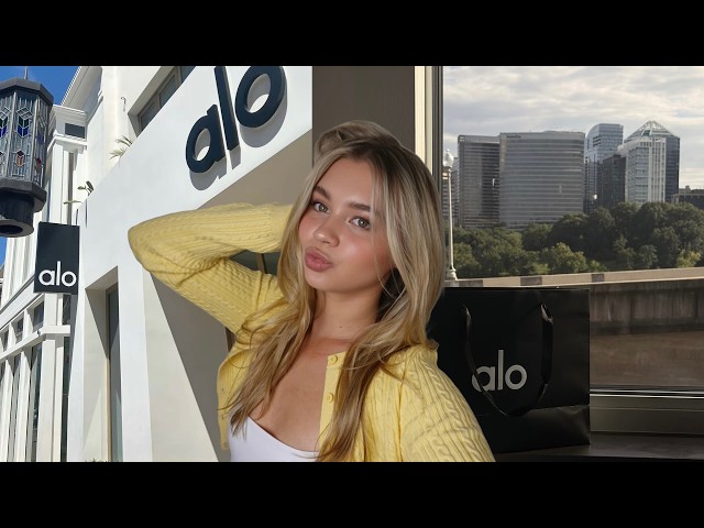 ALO Fall Collection Try-On Haul