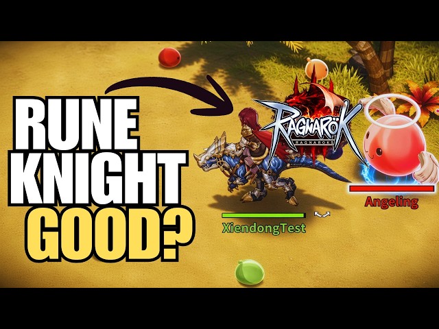 RUNE KNIGHT ⚔️ GAMEPLAY & SKILLS | RAGNAROK ONLINE 3 (RO3)