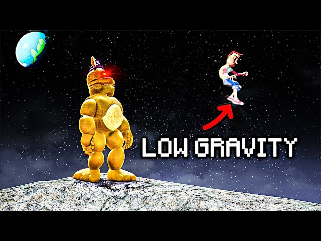 Fredbear, But We Are On The MOON..