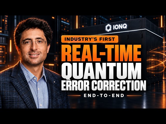 IonQ drops a major quantum error-correction breakthrough | Quantum World Congress Preview