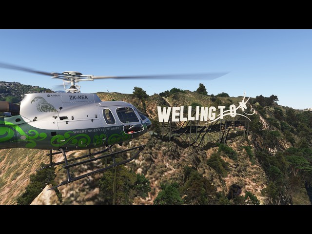 Wellington Narrated Scenic Tour | MSFS 2020 & 2024