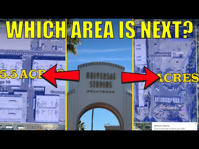These Are Universal Studios Hollywood’s Next 3 BIG Expansion Areas!