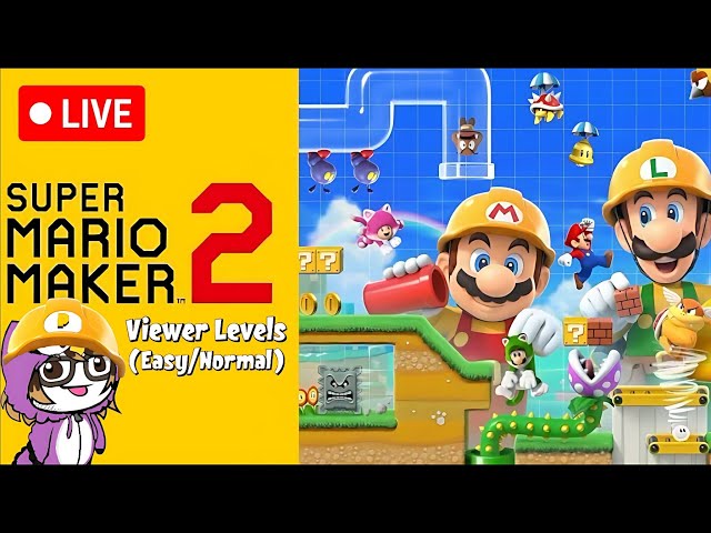 Super Mario Maker 2: Endless Normal & Viewer Levels Ep. 20 (No KAIZO, Troll or Worlds) #shorts