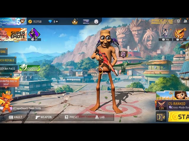 Free Fire LIVE14LIGHTNING-FAST GAMEPLAY!#RoyGaming#FreeFireLive