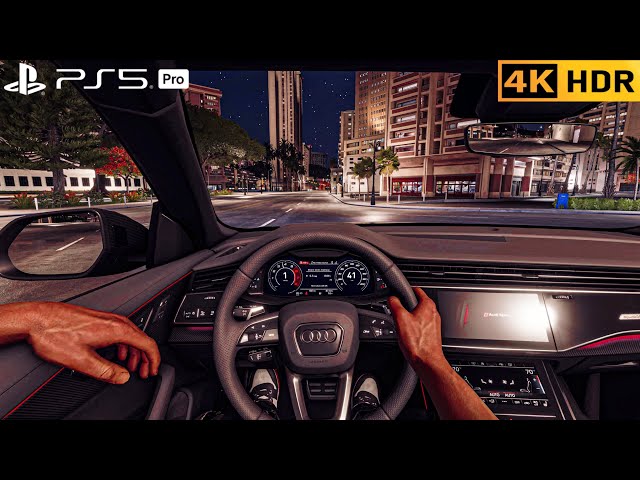(PS5 PRO) Realistic First Person View in the Audi RSQ8 TCM | 4K HDR |