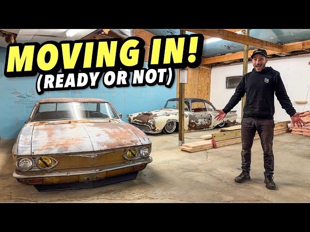 Moving My VINTAGE CARS Into An Old Machine Shop (BIG RENOVATIONS)