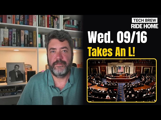 Wed. 09/16 - Crypto Takes An "L" In The Senate | Meta Luna, iPhone 18 | Tech Brew Ride Home Podcast