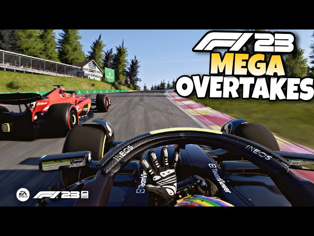 F1 23 MEGA OVERTAKES #1