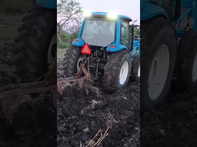 Snagged a Roots with the Moldboard plow! LS MT 573 #lstractor #farming #landmanagement #tractors