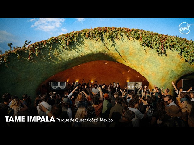 Tame Impala at Parque de Quetzalcóatl, Mexico, for Cercle