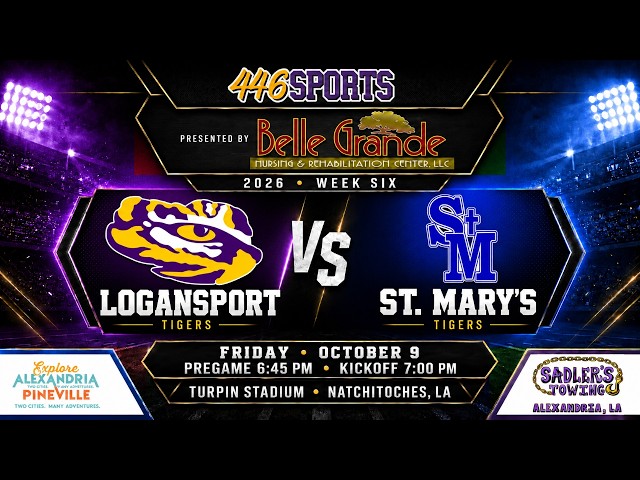 Logansport (4-1) at St. Mary's (5-0) Battle of the Tigers on 446Sports