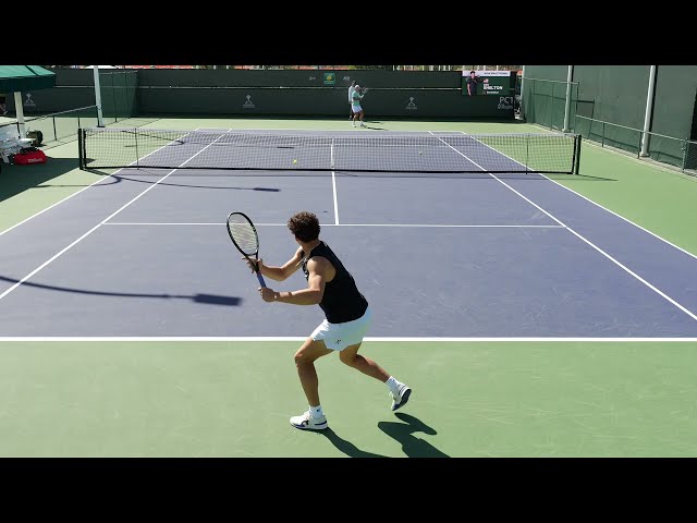 Ben Shelton (forehand and backhand in Slow Motion)