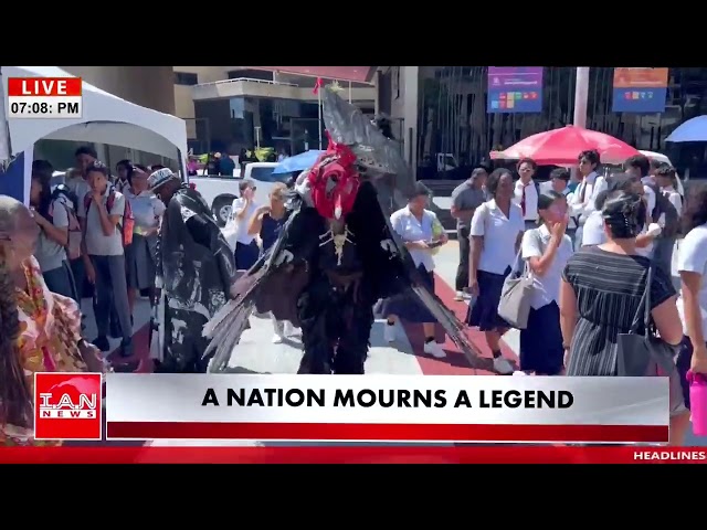 A royal send-off for Calypso King,  The Mighty Sparrow