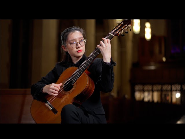 Hao Yang performs "Toccata" from Partita in E minor, BWV 830, by J.S. Bach, arranged by J Leathwood.