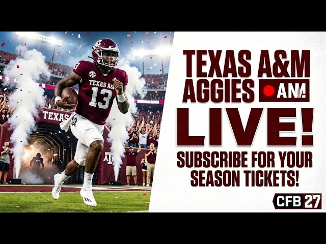 #7 Texas A&M at Arkansas | 2028, Week 8