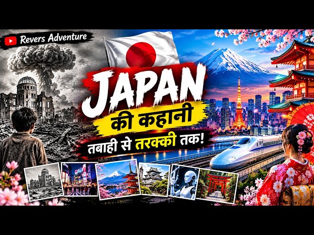 The Story of Japan 🇯🇵 From Devastation to a Global Power! 😱 | Japan Documentary || Reverse Adventure