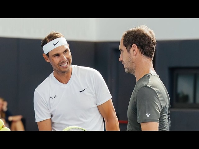 Rafa Nadal Academy 2026 - Rafa Nadal and Richard Gasquet reunite for the Rafa Nadal Academy Slam