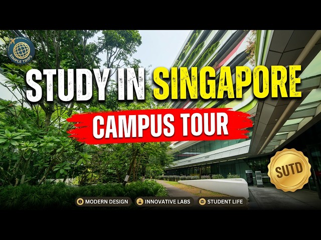 SUTD Campus Tour 🇸🇬: Study in Singapore? Ultimate Guide for International Students! #university