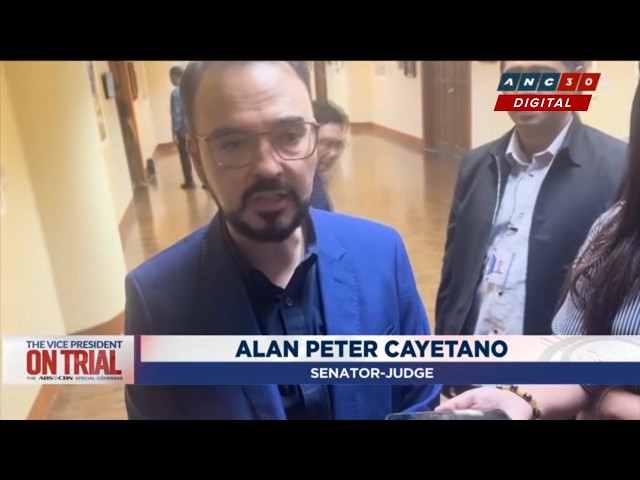 Senate minority says no plans to boycott VP Duterte impeachment trial | ANC