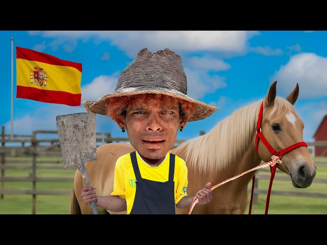 24 HOURS BEING SPANISH FARMERS 🐷🇪🇸😂