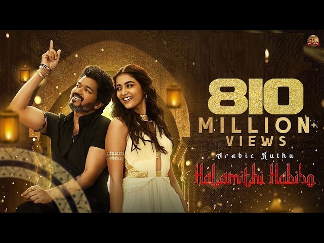 Arabic Kuthu - Video Song | Beast | Thalapathy Vijay | Pooja Hegde | Sun Pictures | Nelson | Anirudh