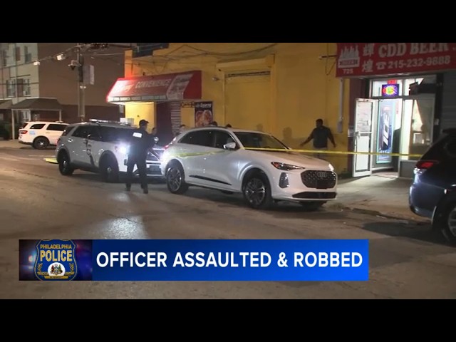 Off-duty officer beaten and robbed; police search for stolen firearm