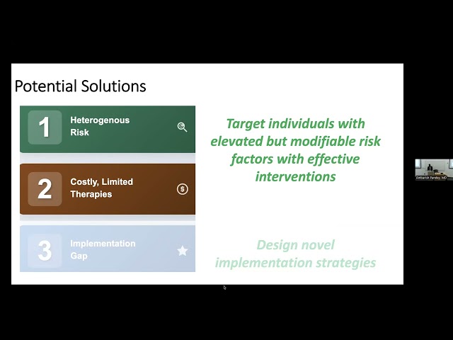 ..Data Science & Tech to Improve Cardiometabolic Health: Risk Prediction to Precision Prevention